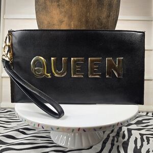 Black Queen Clutch Bag
